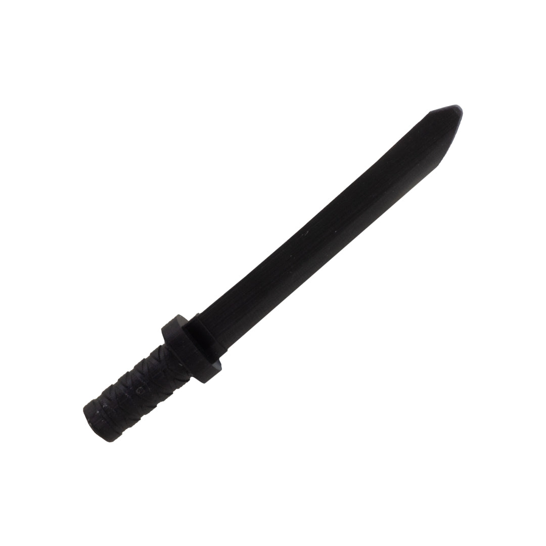 5-Pack Elf Sword Black Blocks – Katana Weapon Accessories For Minifigures – C80965