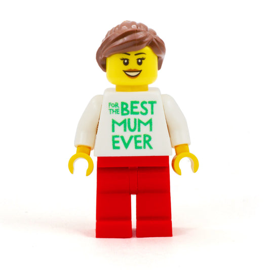 Best Mum Ever Personalised Minifigure - Custom Design Minifigure