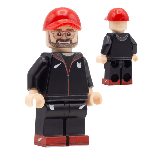 Jurgen Klopp; Liverpool FC - Custom Design LEGO Minifigure
