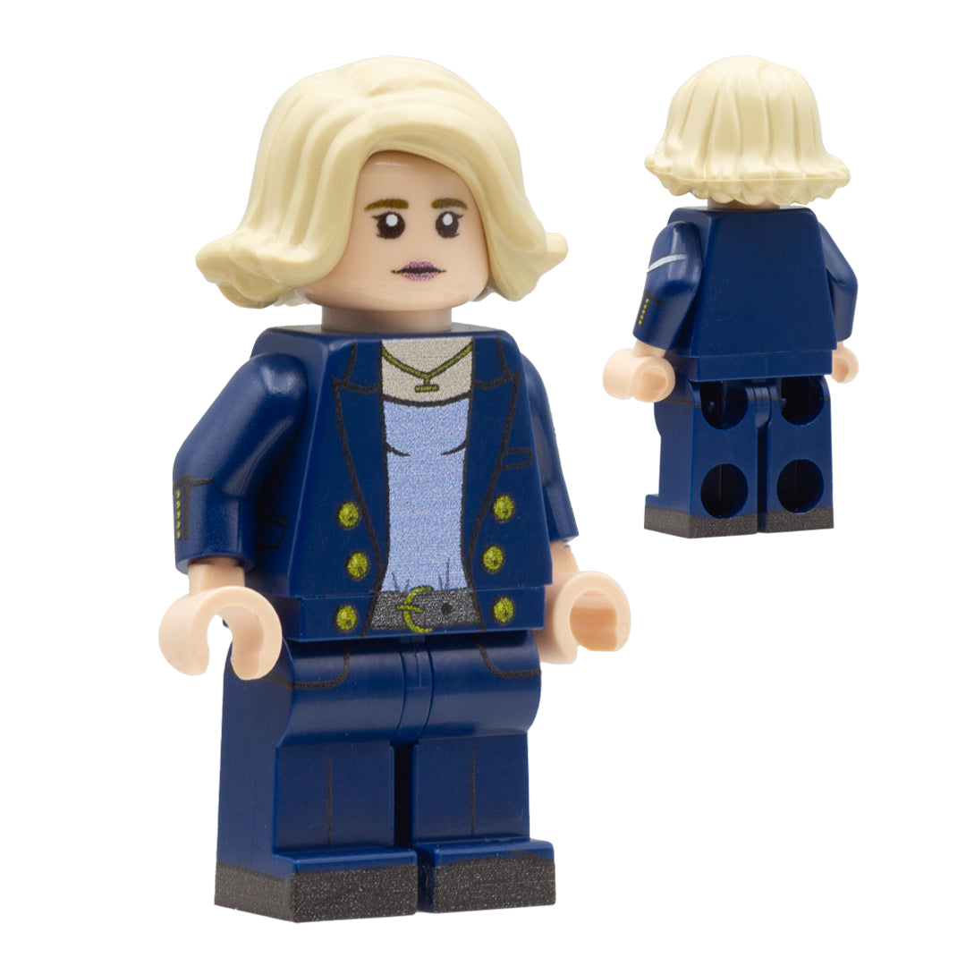 Lego 13th Doctor Figure Lethbrick Stewart Custom Design Minifigure