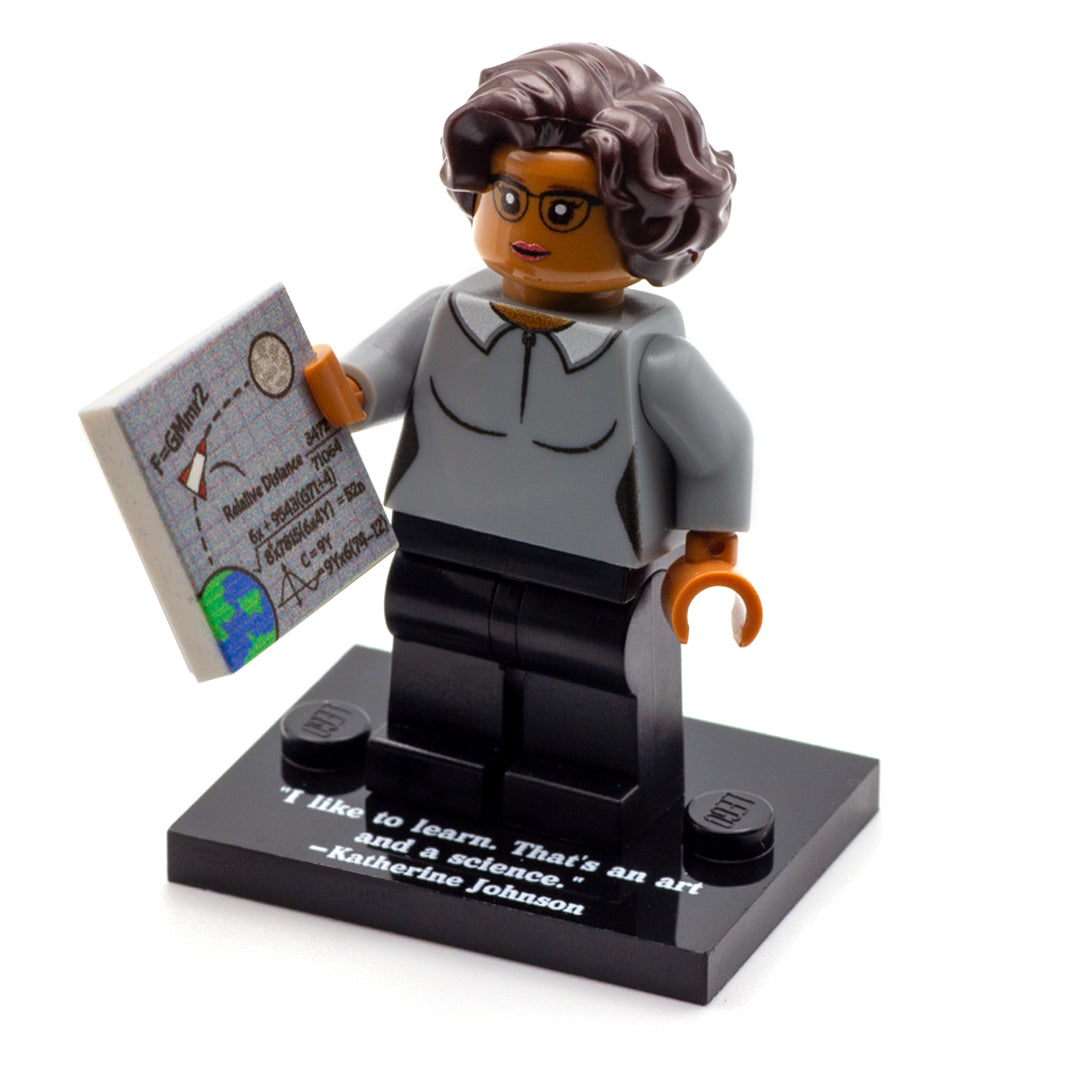 Katherine Johnson - Custom Design LEGO Minifigure, Women of NASA