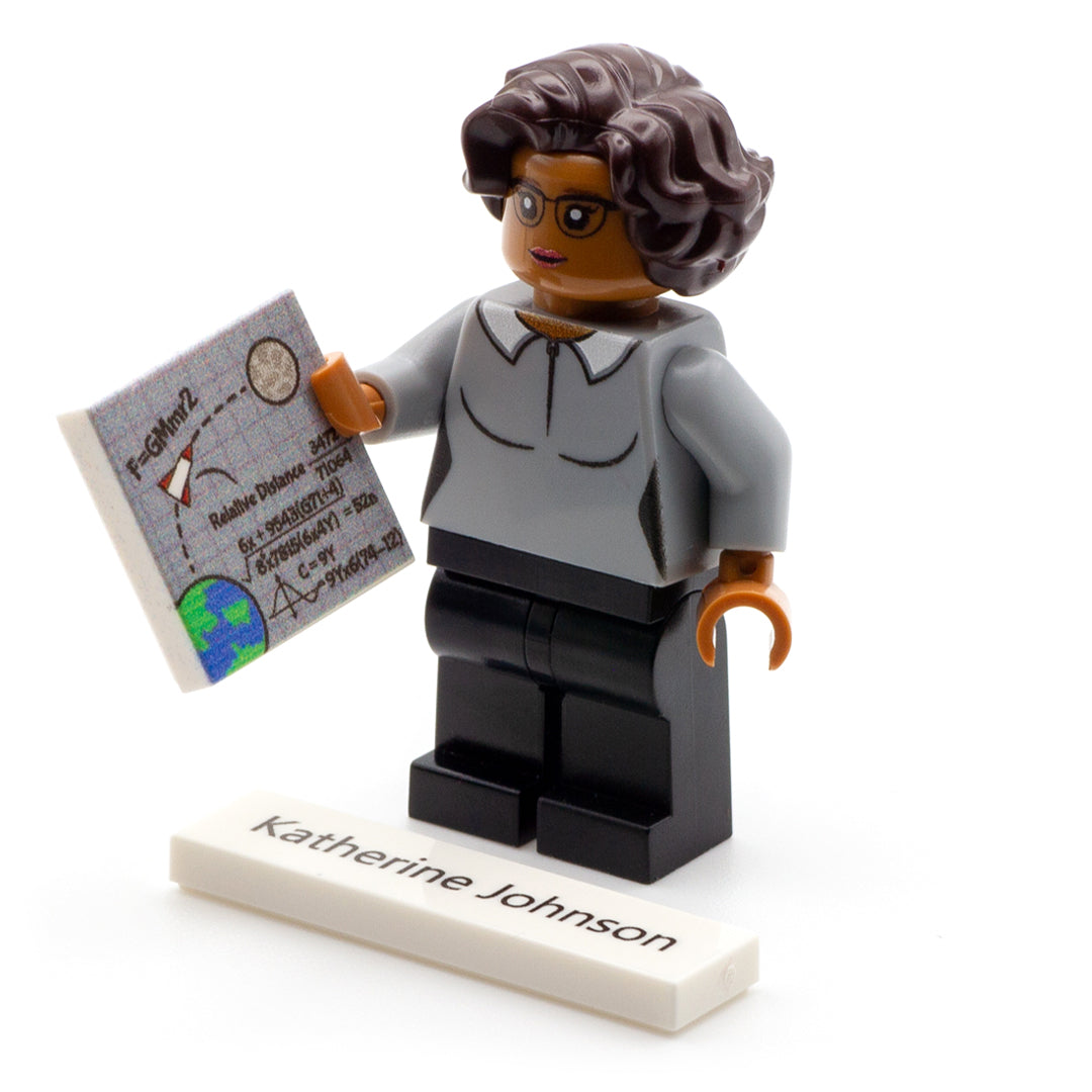 Katherine Johnson - Custom Design LEGO Minifigure, Women of NASA