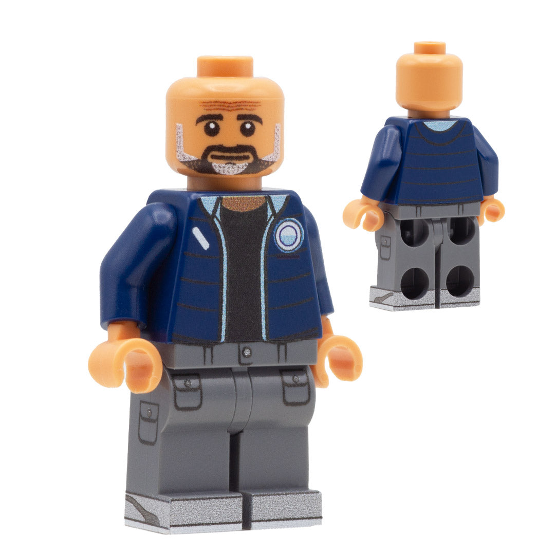Pep Guardiola, Man City - Custom Design LEGO Minifigure