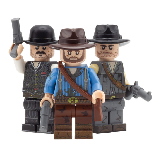 Arthur Morgan, Dutch, John Marston - Red Dead Redemption 2 - Custom Design LEGO Minifigure