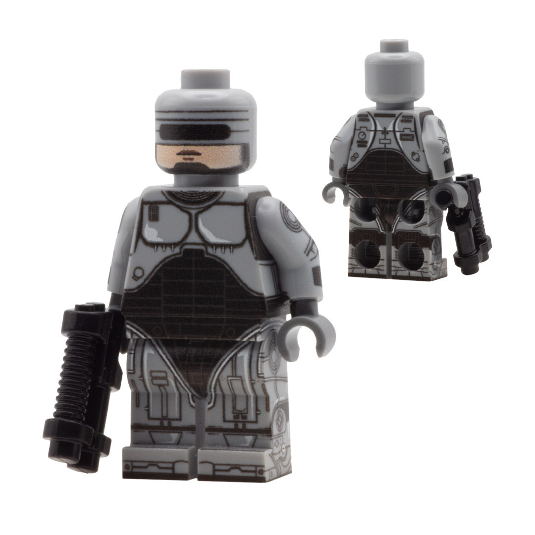 Android Policeman - Custom LEGO Minifigure –