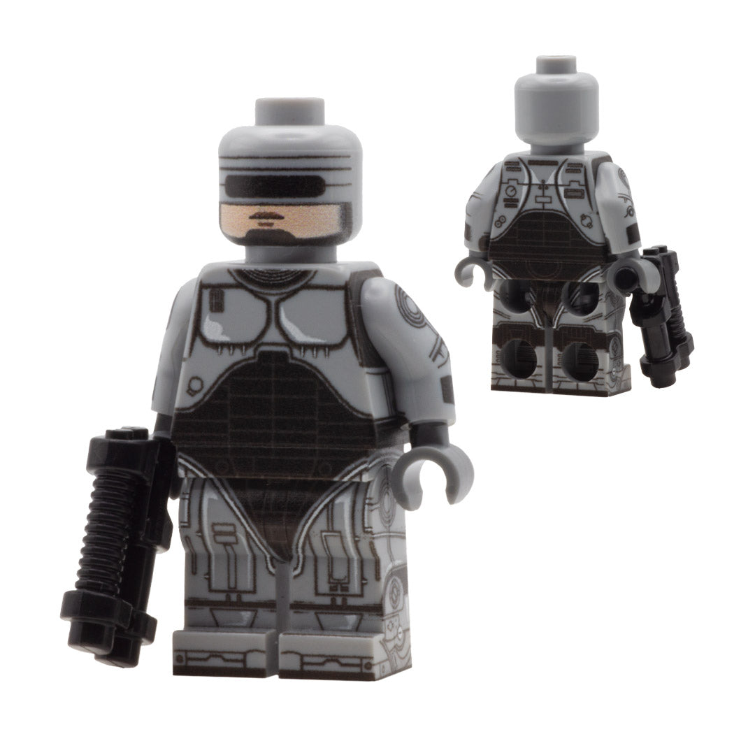 Android Policeman Custom LEGO Minifigure – - Main Image