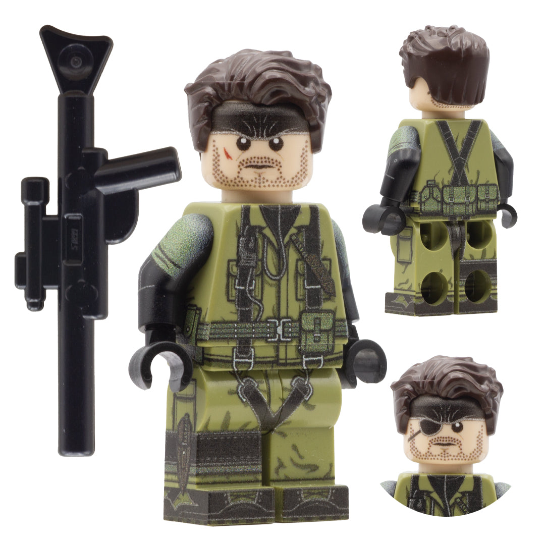 lego metal gear solid minifigs Plastic Snake