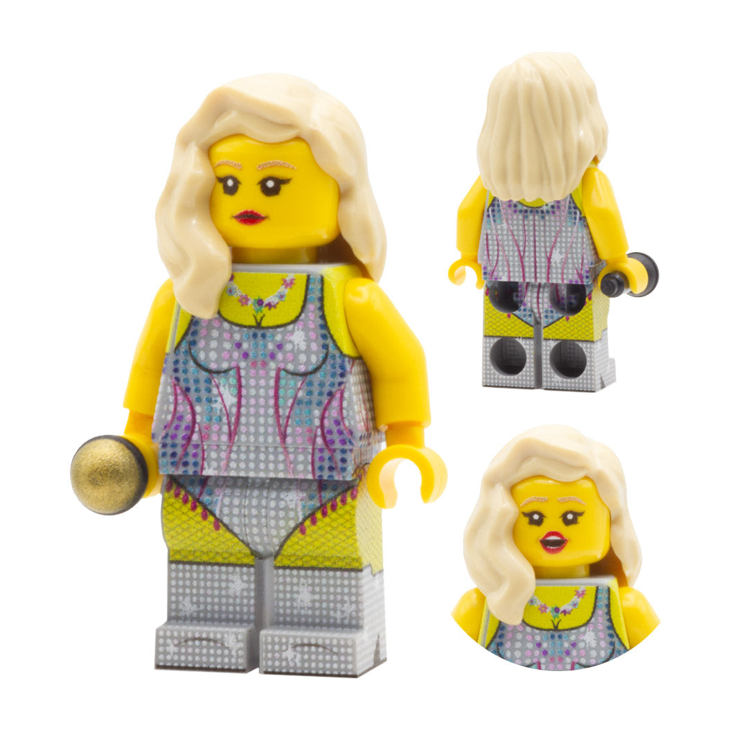 taylor swift custom LEGO minifigure