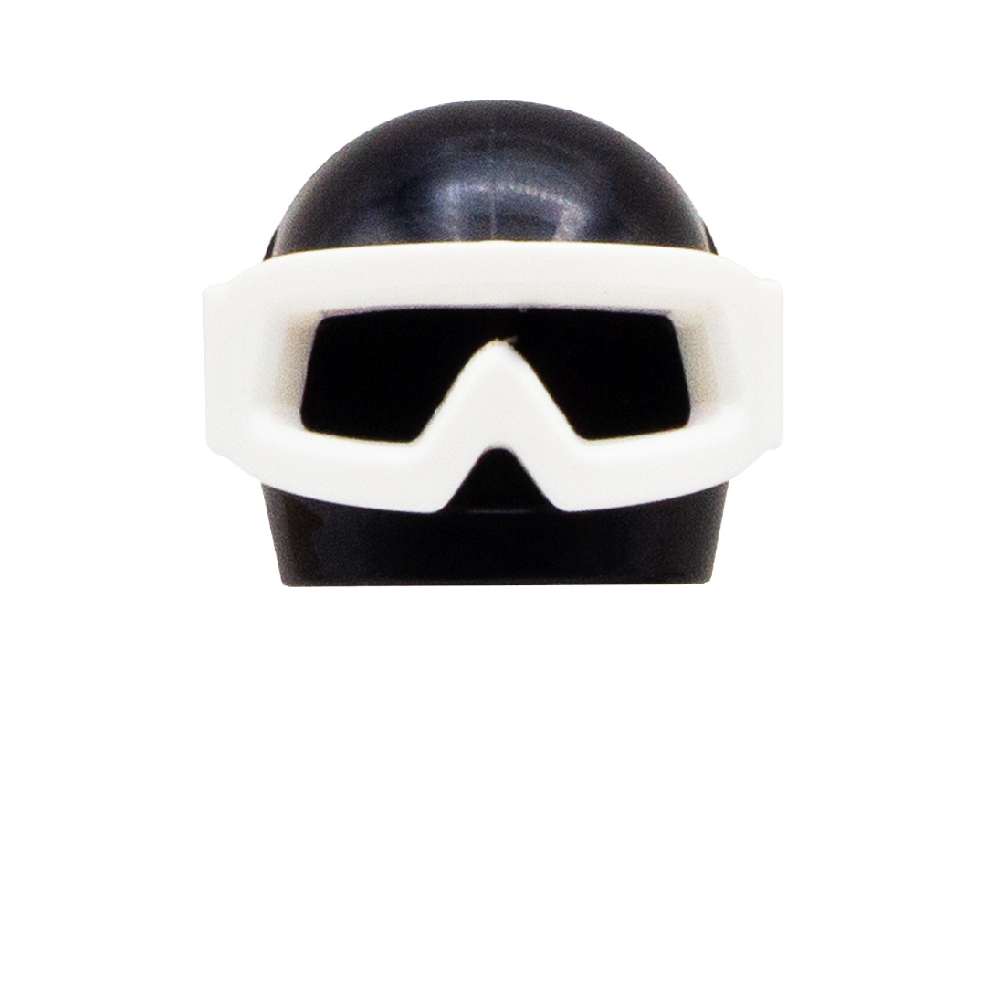 Black Ski Helmet