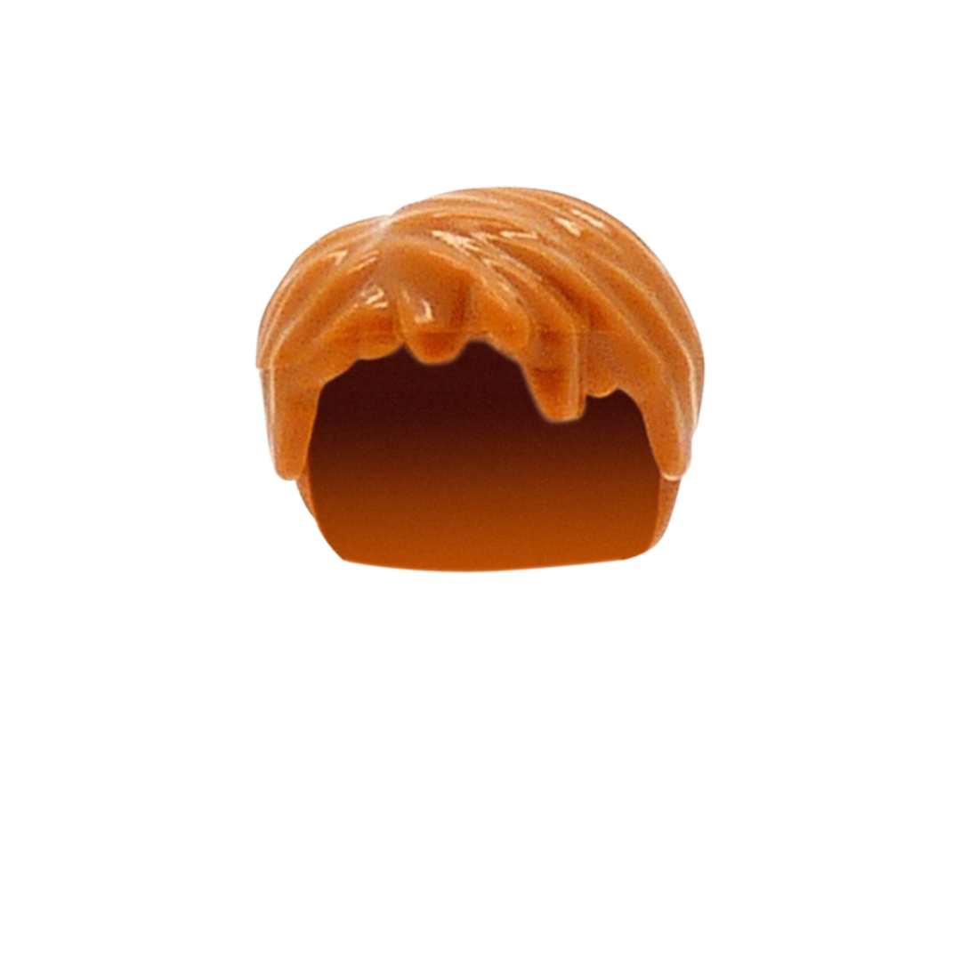 Ginger Tousled Short Hair - LEGO Minifigure Hair – Minifigs.me