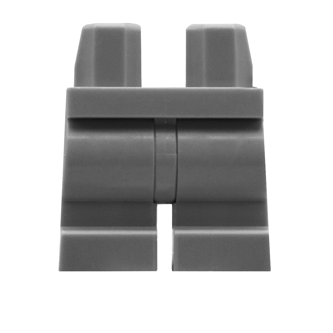 Medium Legs (Dark Grey) - LEGO Minifigure Legs – Minifigs.me