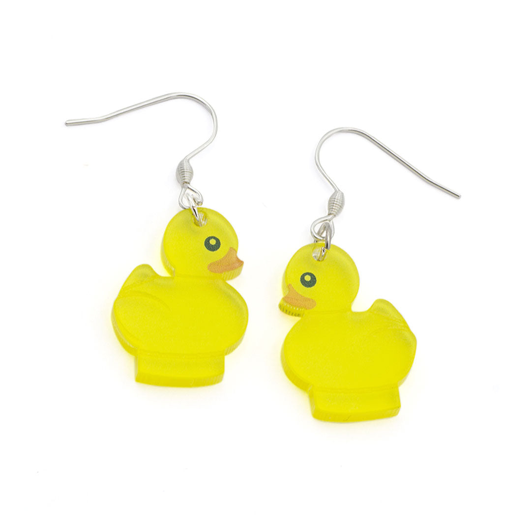 Rubber Ducky Earrings – [un]possible cuts