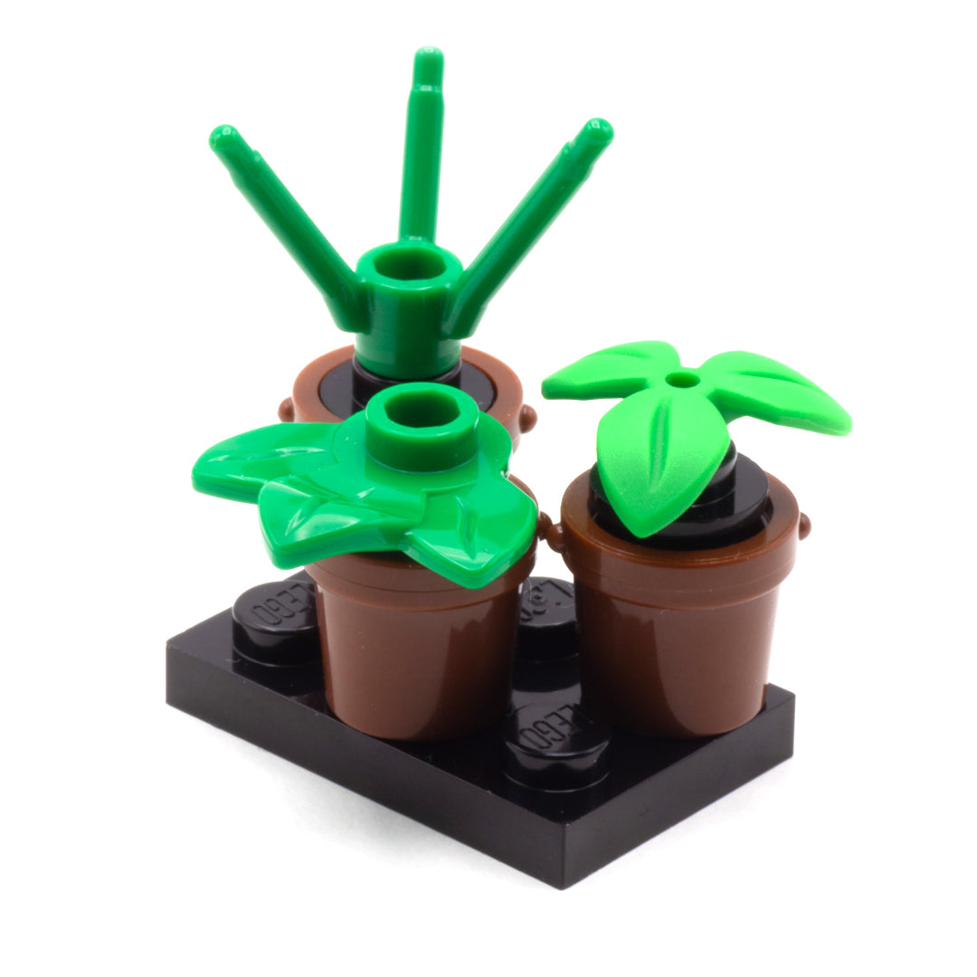 lego succulent pot LEGO Potted Plants