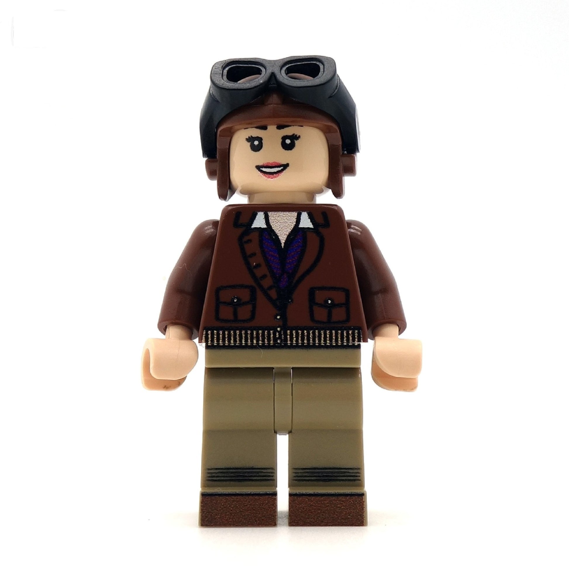 Amelia Earhart - Custom LEGO Minifigure