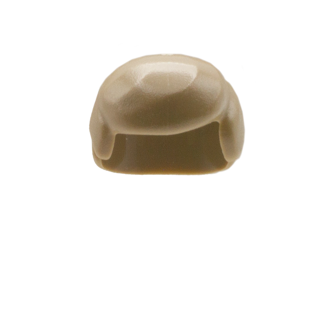 Dark Blonde Standard Short Hair LEGO Minifigure Hair Minifigs.me