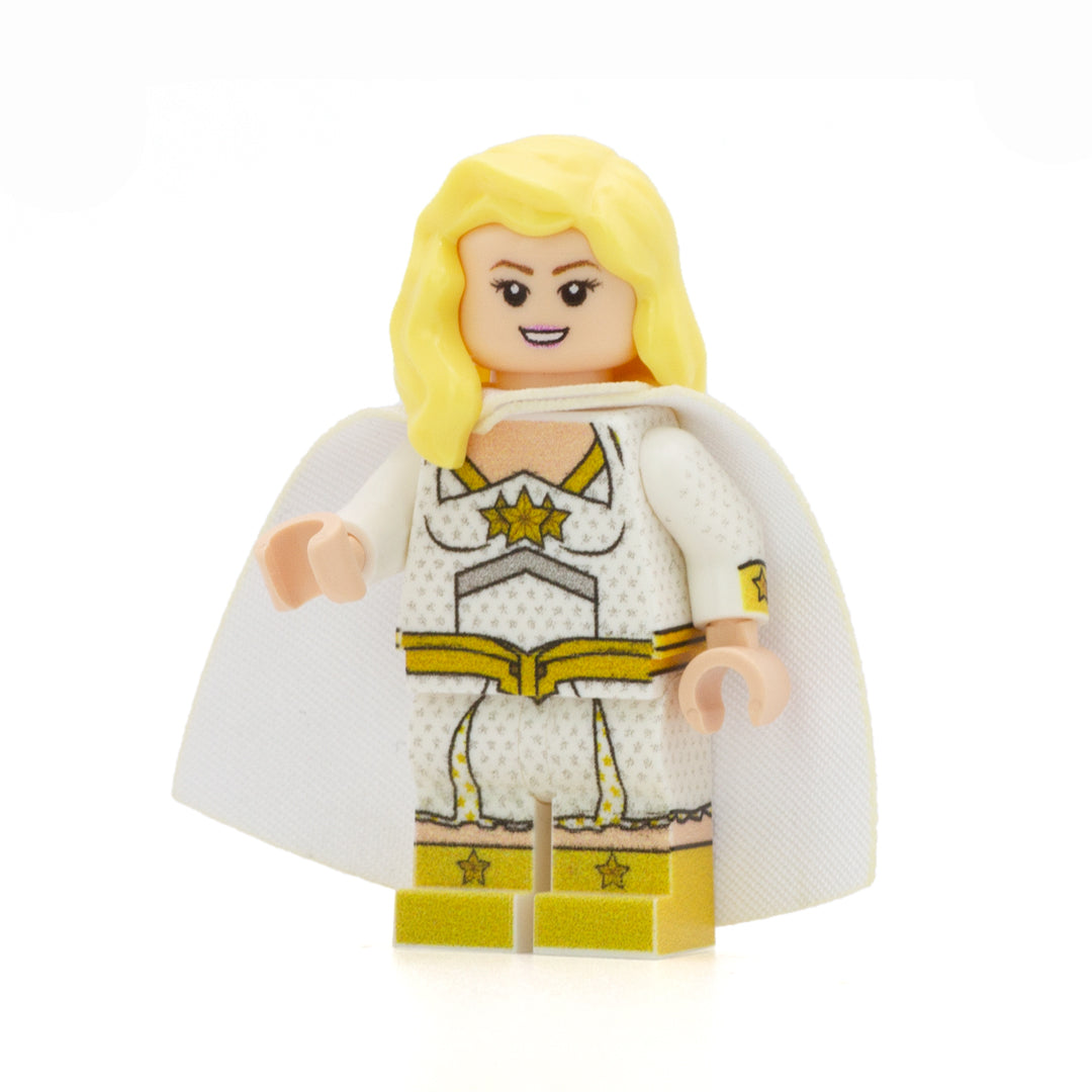 Girl Next Door Superhero - Custom LEGO Minifigure –