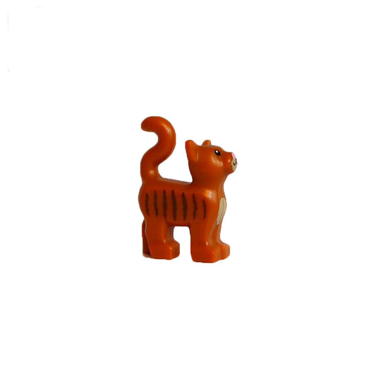 LEGO Standing Tabby Cat (Ginger)