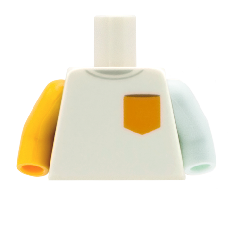 Lego online white torso