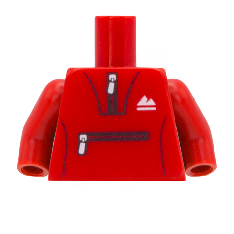 Red online lego torso