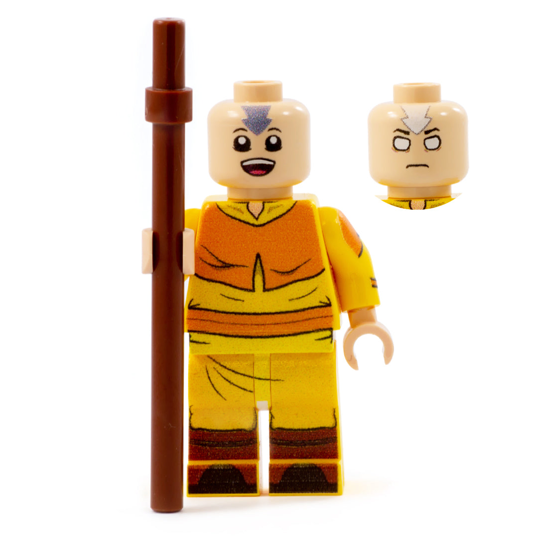 LEGO Aang, Avatar: The Last Airbender - Custom Design minifigure