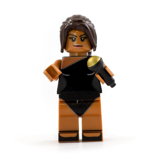 Beyonce / Queen B  - Custom LEGO Minifigure