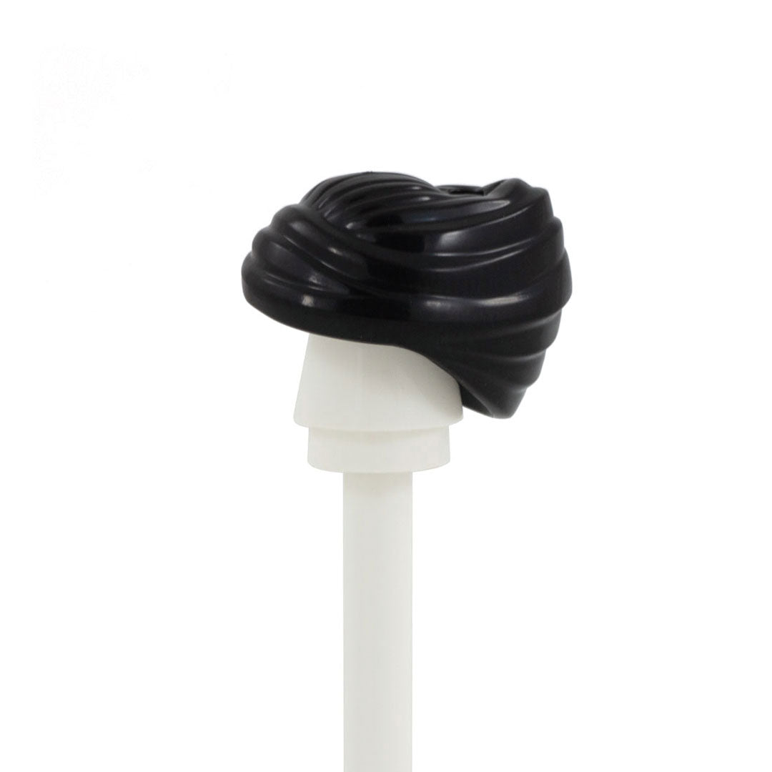 Black Chignon - LEGO Minifigure Hair