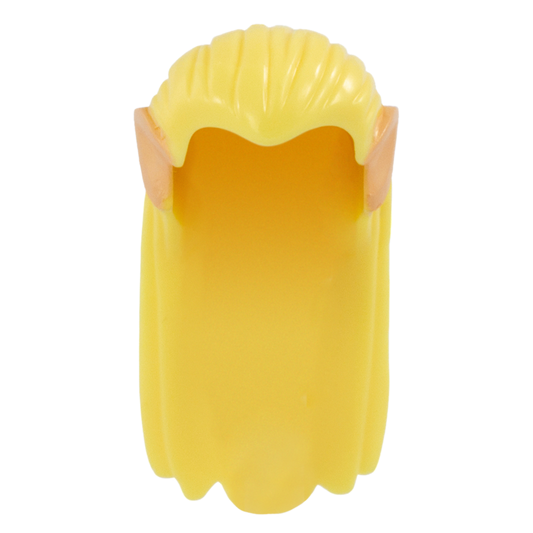 Long Blonde Hair with Light Skin Elf Ears - LEGO Minifigure Hair