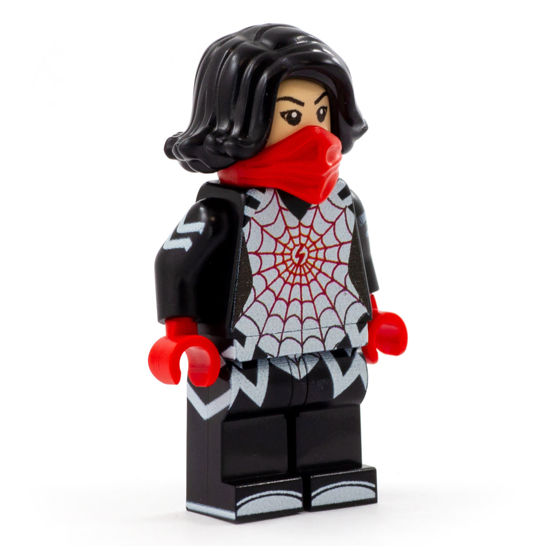 Silk superhero - custom LEGO minifigure