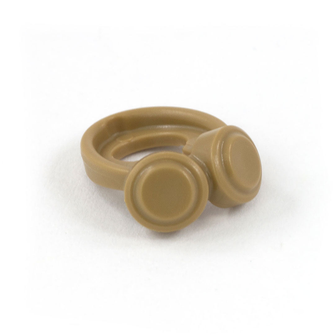 LEGO Dark Tan Headphones for Round the Neck Minifigure Accessory