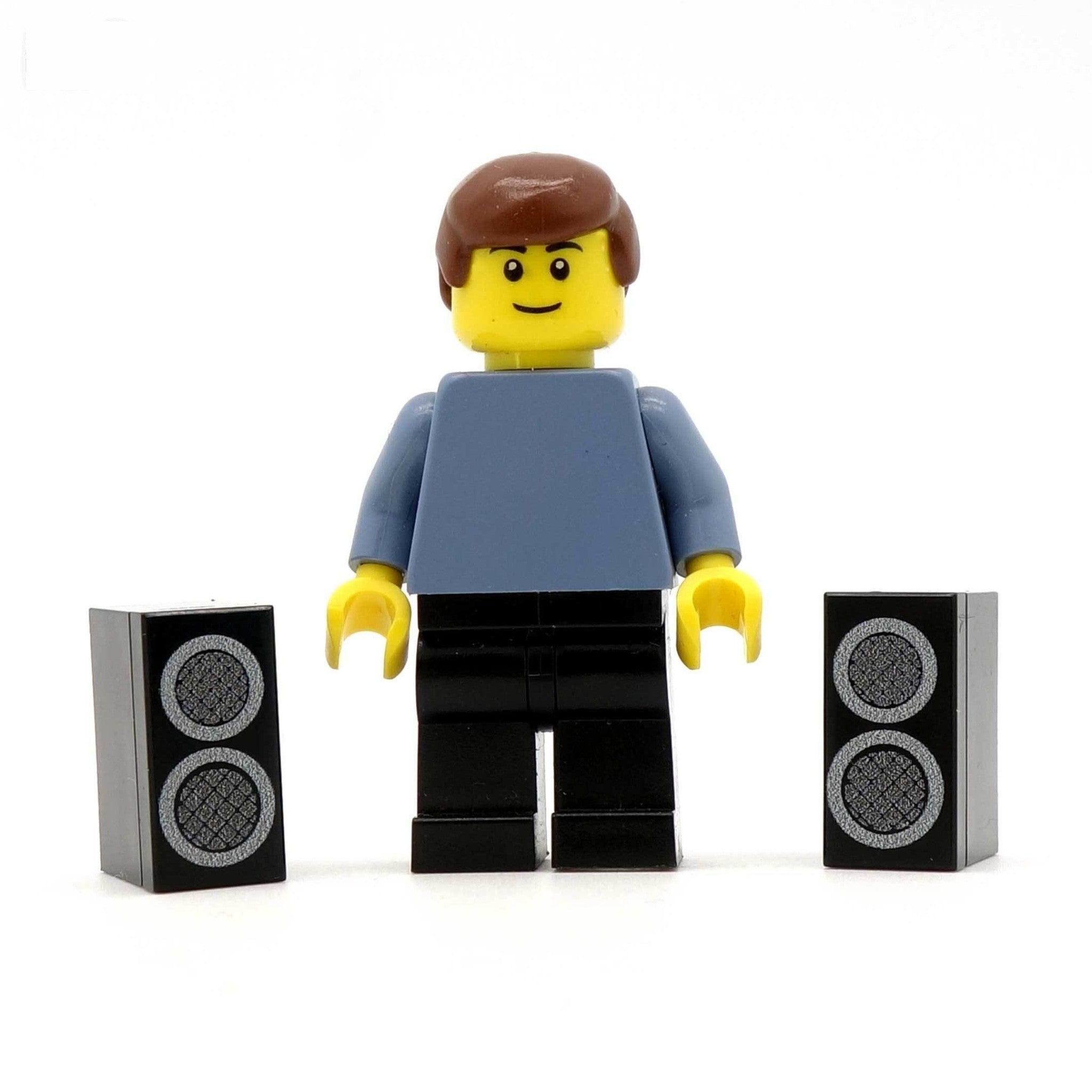 Barmhjertige Lamme Forskelsbehandling Mini Speakers - Custom Design Tiles on 1 x 2 LEGO bricks – Minifigs.me
