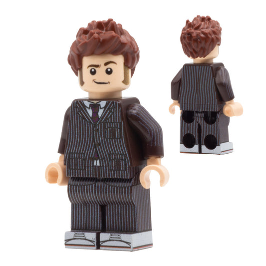 10th Timelord - David Tennant - Custom Design LEGO Minifigure