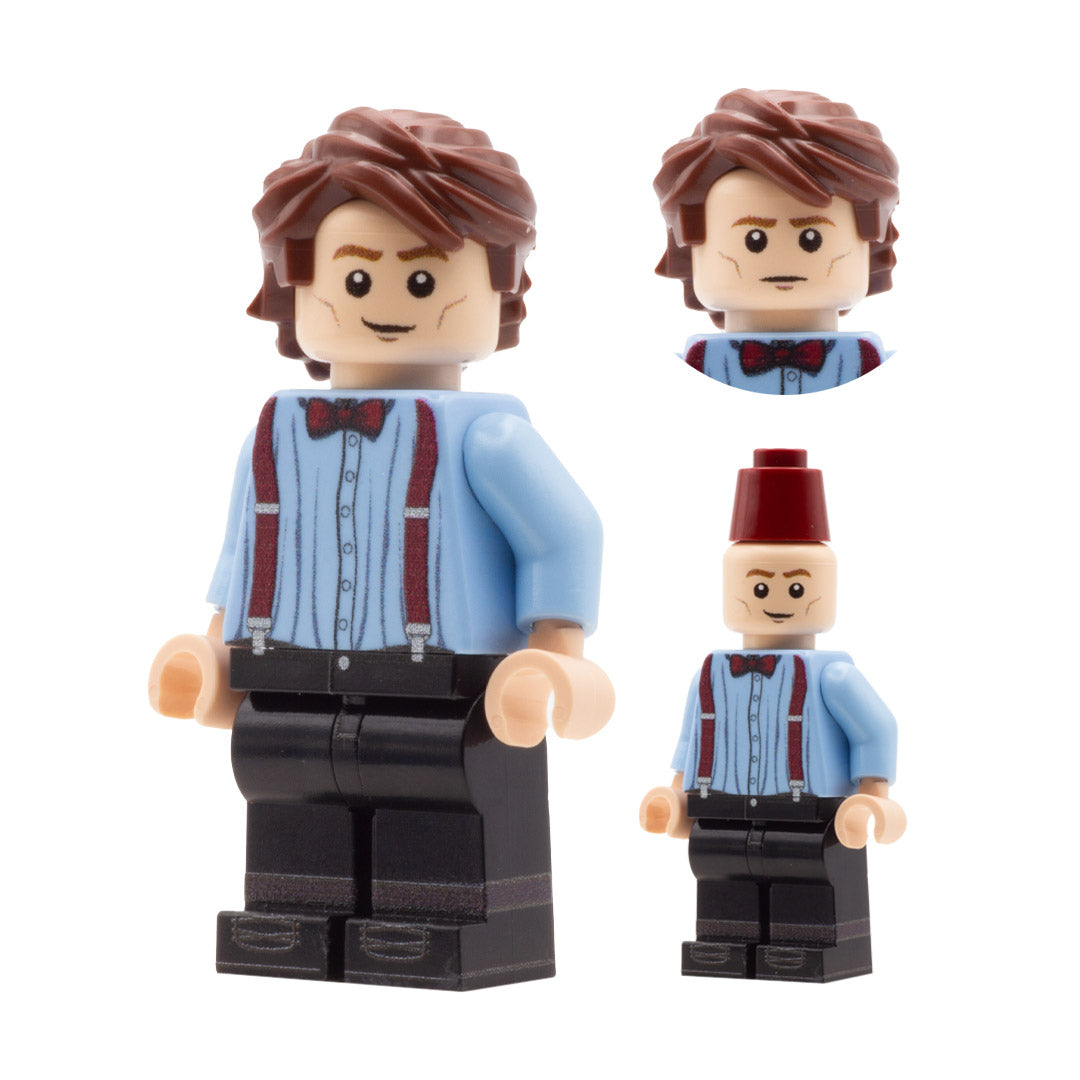 11th Doctor - Custom LEGO Minifigure, Matt Smith (Doctor Who)