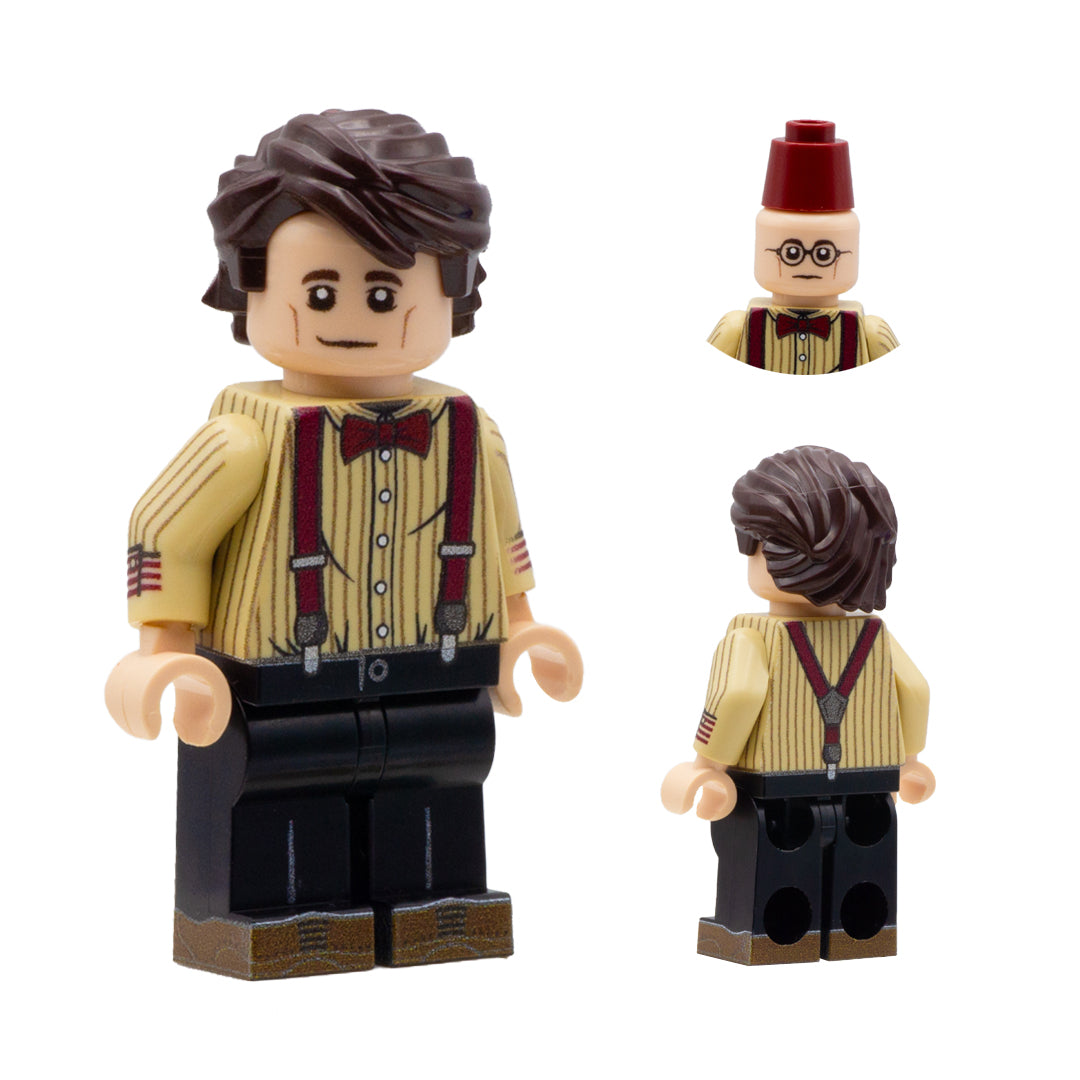 Regenerated 11th Doctor - Custom LEGO Minifigure, Matt Smith (Doctor Who)