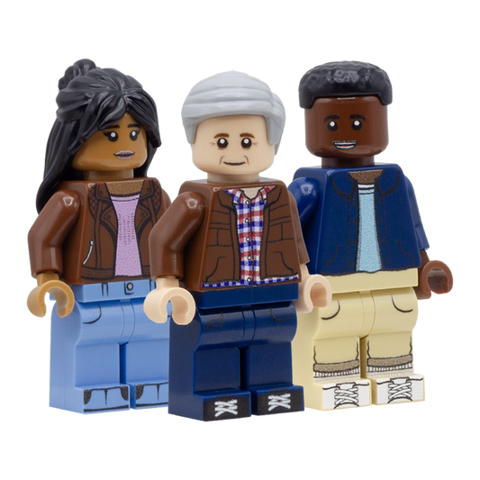 Doctor Who - 13th Doctor Companions - Custom Design LEGO Minifigures