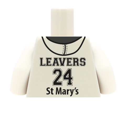 Leaver's Hoodie - Custom Design Minifigure Torso