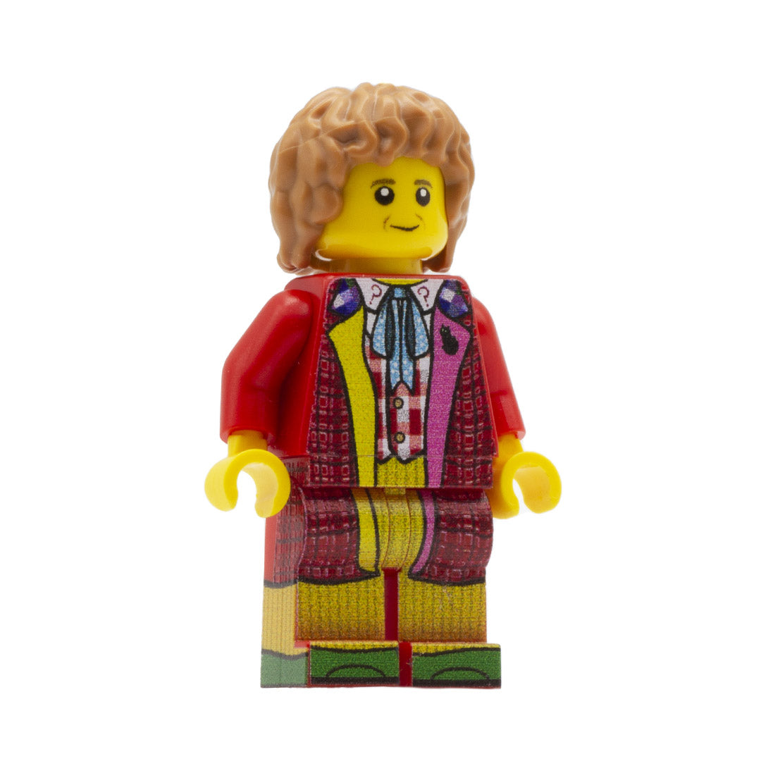 6th Doctor, Colin Baker, Doctor Who - Custom Design LEGO Minifigure