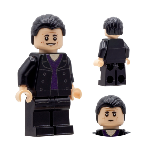 Regenerated 9th Doctor - Custom Printed LEGO Minifigure, Christopher Eccleston  (Doctor Who) 