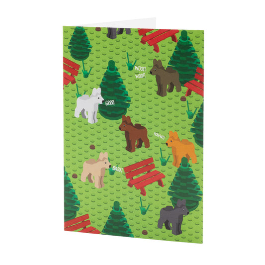 Dog Park - Greeting Card