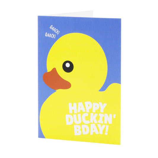 Happy Duckin Bday - Greeting Card