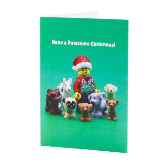Pawsome Doggy Christmas - Greeting Card