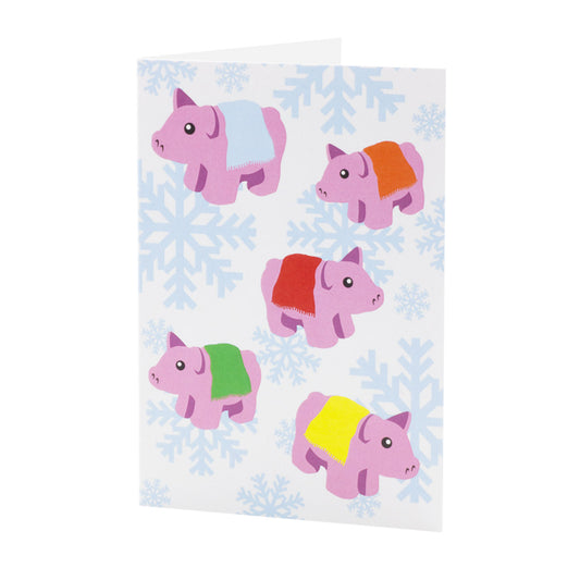 Pigs In Blankets - Greeting Card