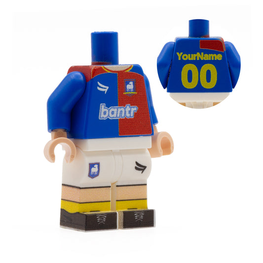 AFC Richmond Football Kit (Soccer kit from Ted Lasso) - custom printed LEGO minifigure