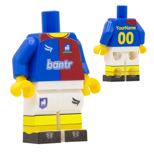 AFC Richmond Football Kit (Soccer kit from Ted Lasso) - custom printed LEGO minifigure