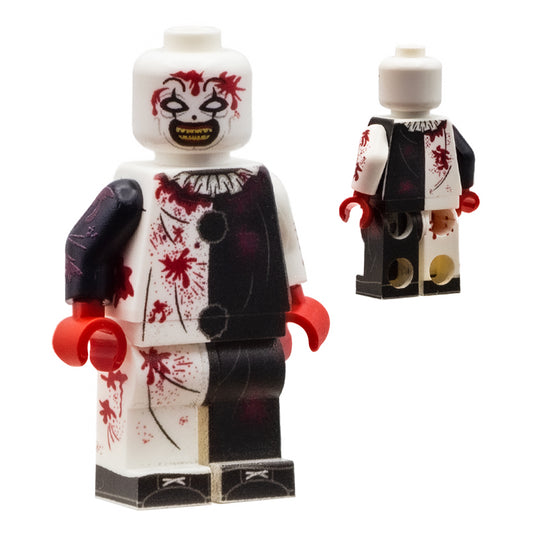 Terrifying Clown - Custom Design Minifigure