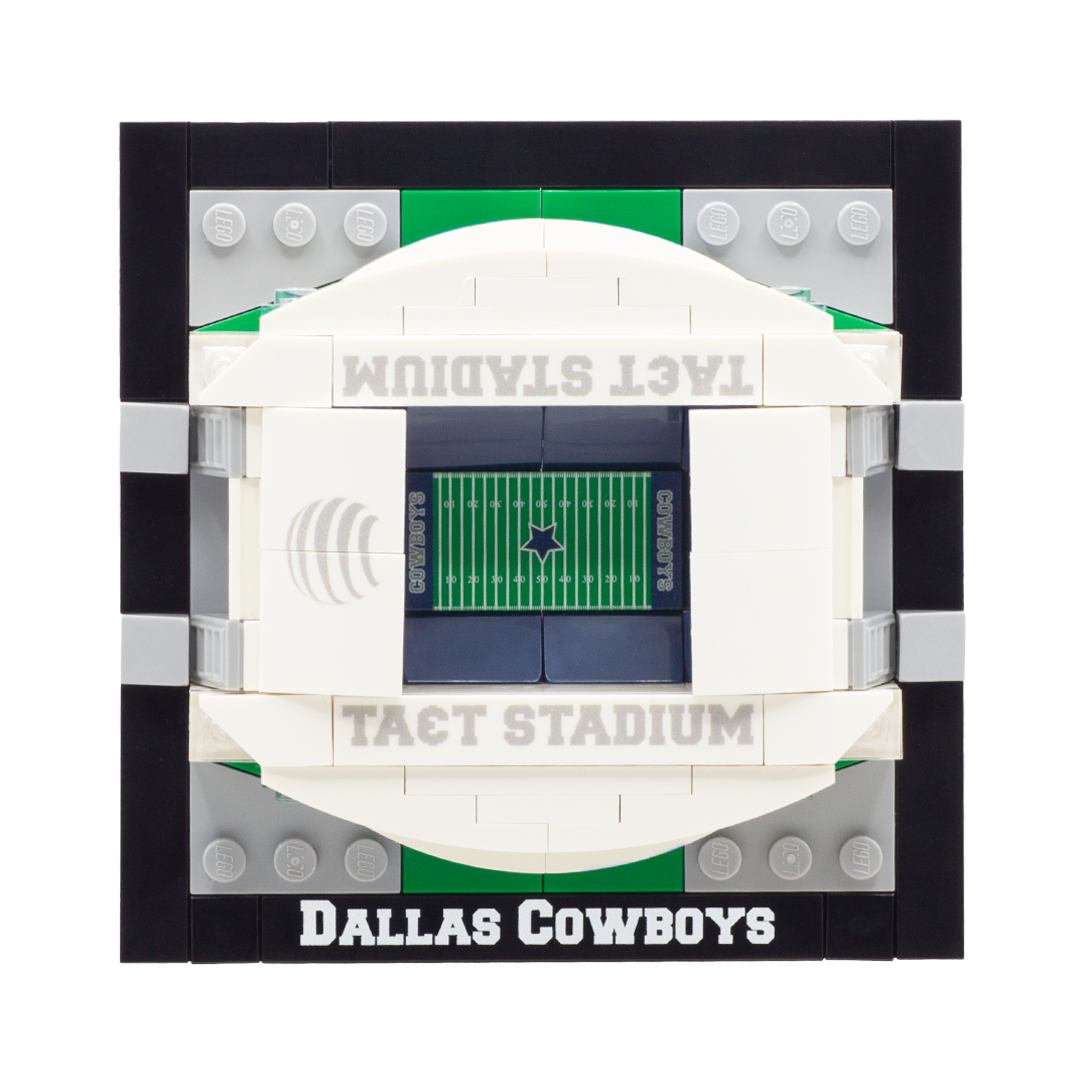 Dallas Cowboys AT&T Stadium LEGO Minibuild - Custom Design LEGO Minibuild