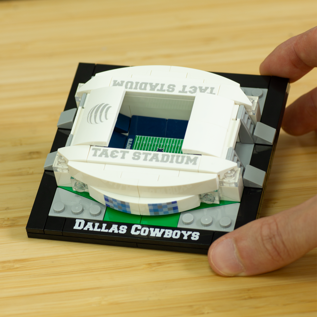 Dallas Cowboys AT&T Stadium LEGO Minibuild - Custom Design LEGO Minibuild
