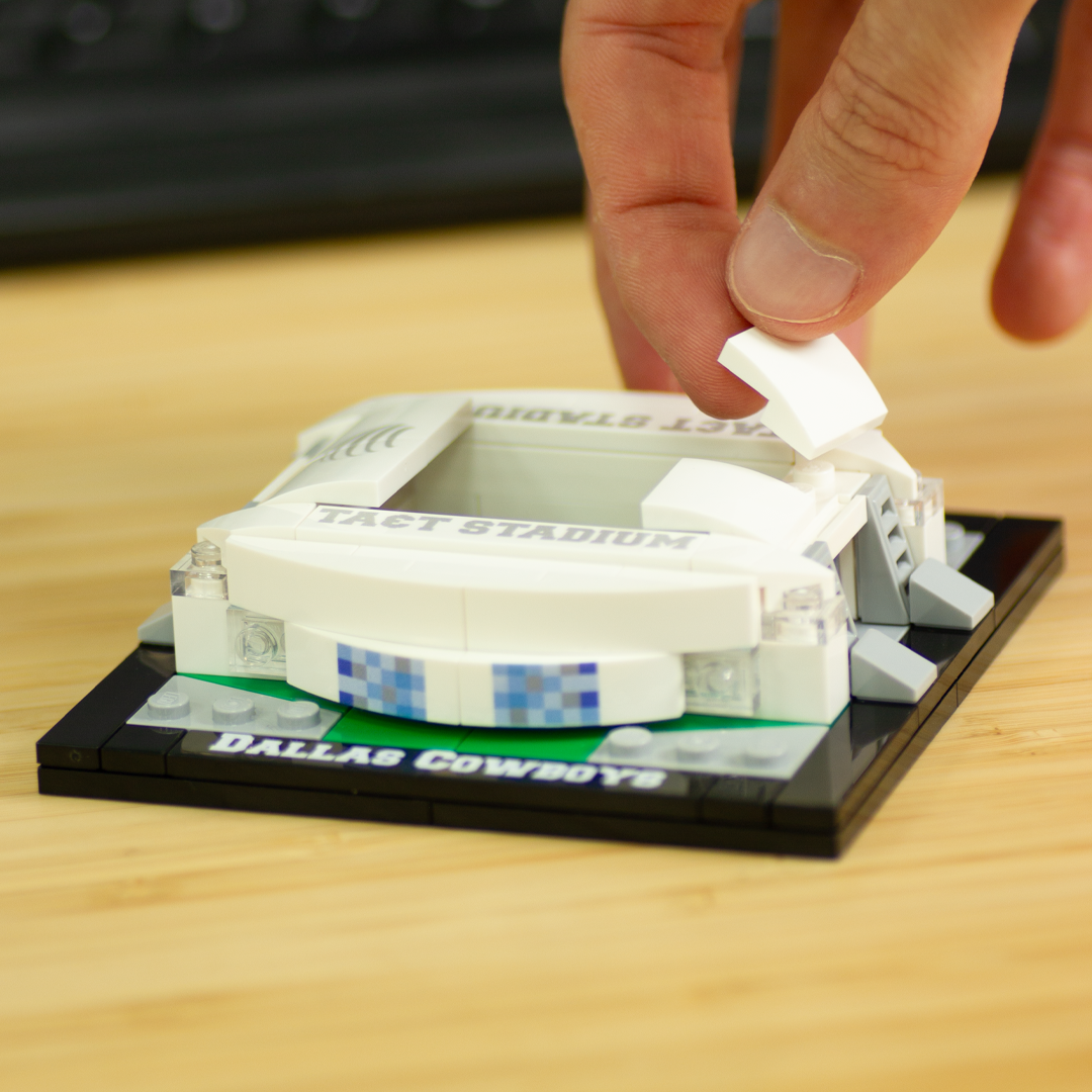 Dallas Cowboys AT&T Stadium LEGO Minibuild - Custom Design LEGO Minibuild