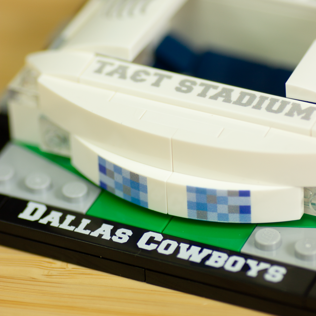 Dallas Cowboys AT&T Stadium LEGO Minibuild - Custom Design LEGO Minibuild