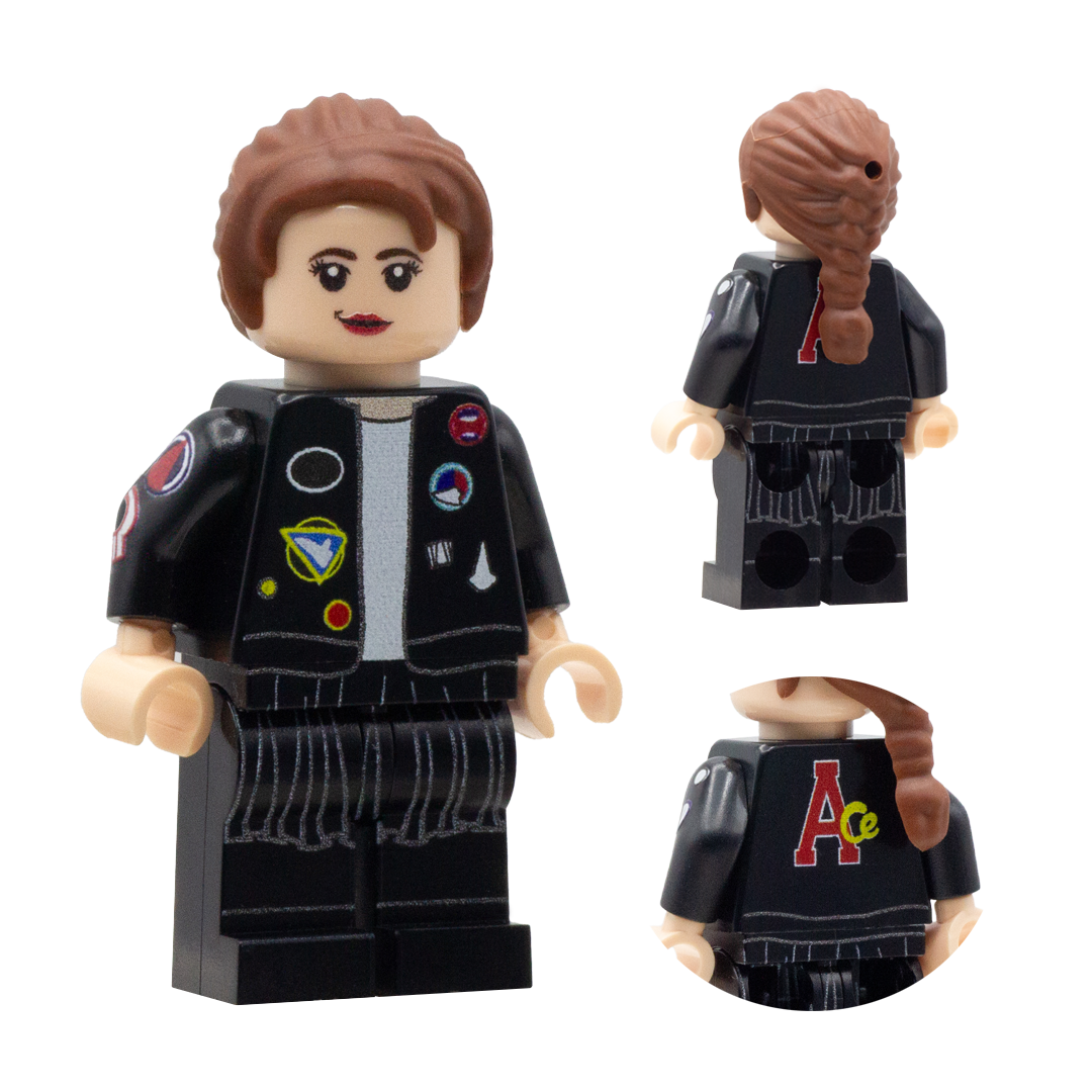 Ace the Companion Custom LEGO Minifigure Doctor who