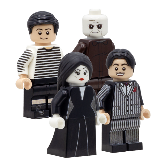 The Addams Family - Custom Design LEGO Minifigures
